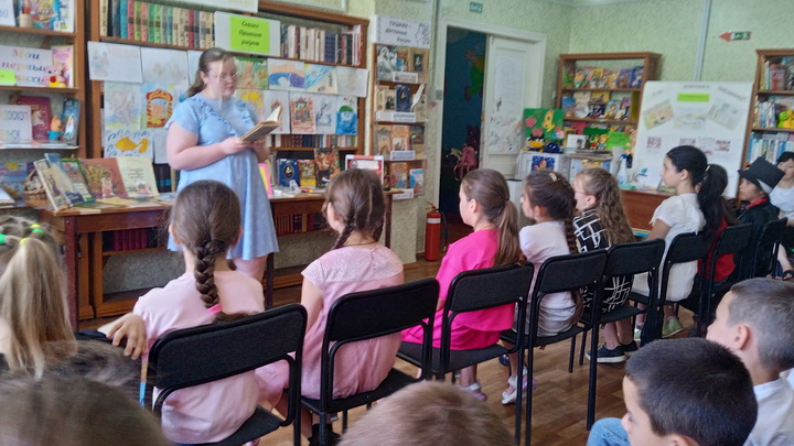 Пушкинский день в Октябрьской детской библиотеке